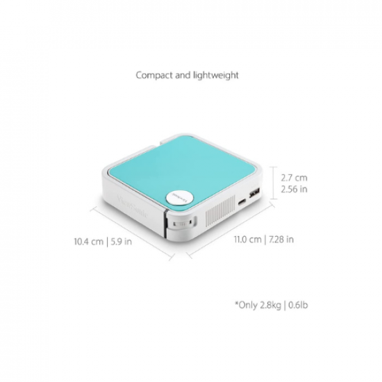 Proyector Portatil Viewsonic M1 Mini Led Wvga 120l Bocinas