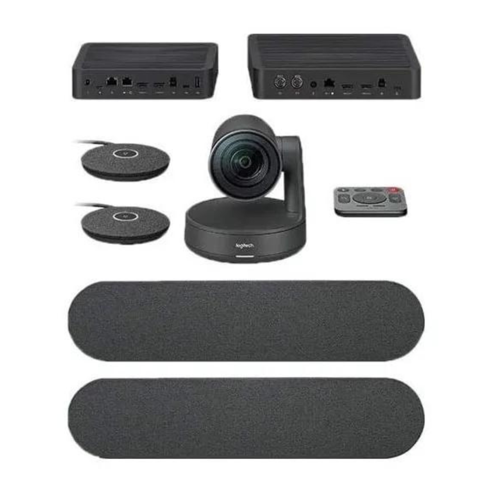 Logitech Rally Plus + 2 Mic Pods Y 2 Speakers 960-001225