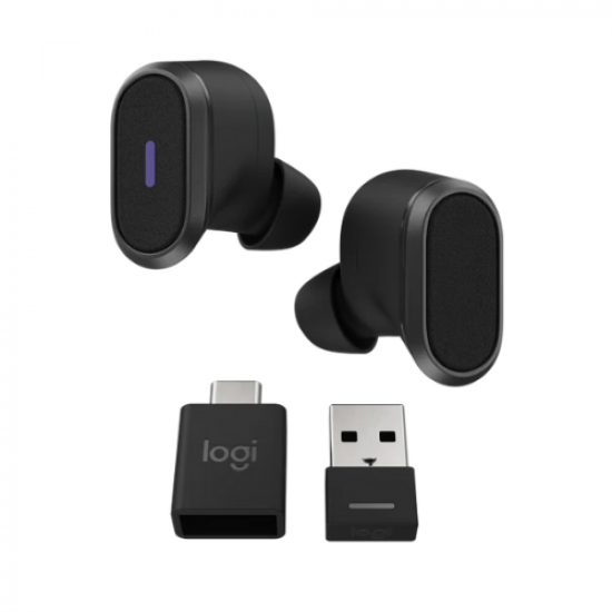 Audifonos inalambricos Logitech Zone True Wireless grafito