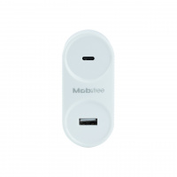 Cargador  Mobifree Cargador de pared USB y Tipo C 