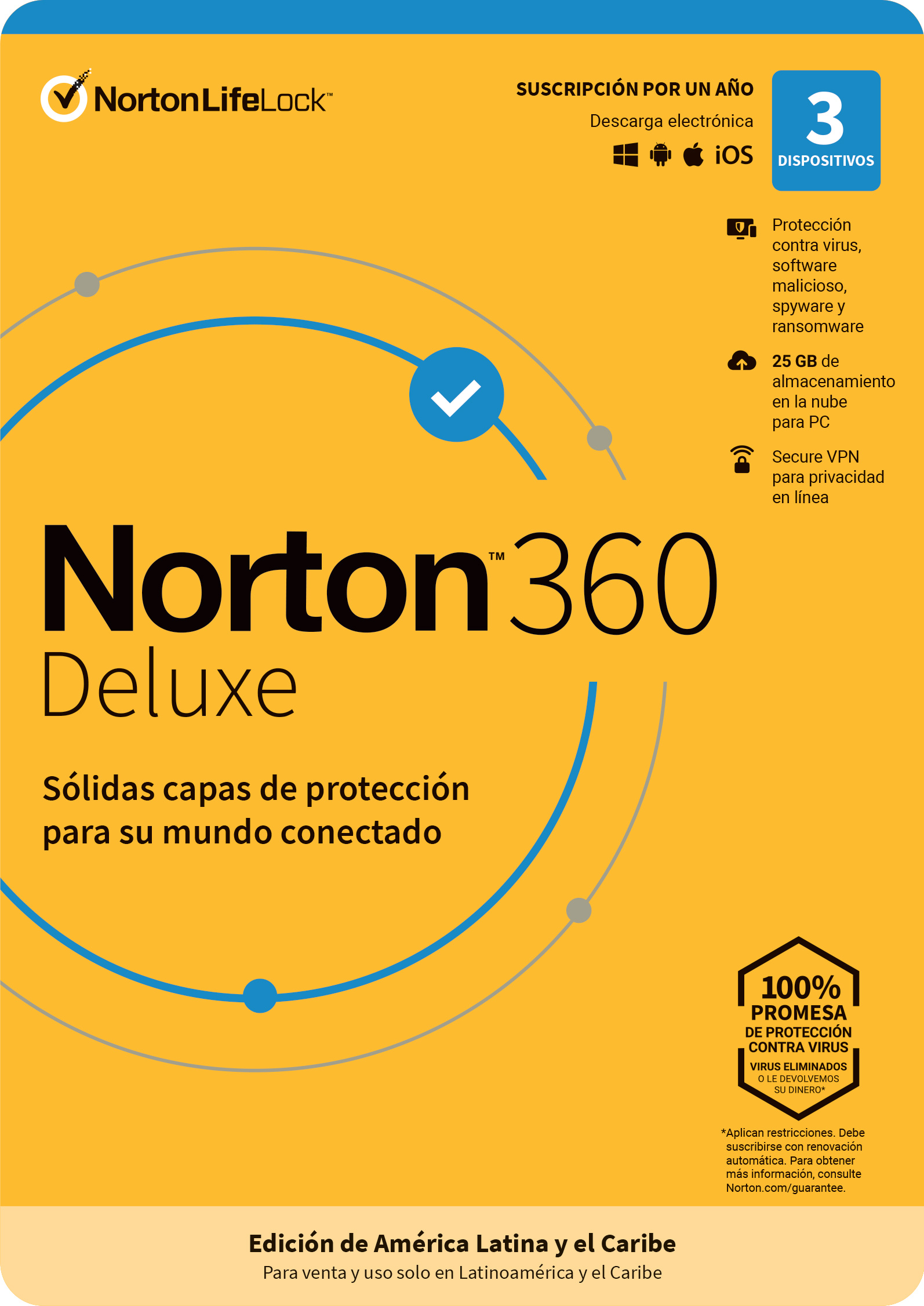 Antivirus Deluxe NORTON TMNR-033